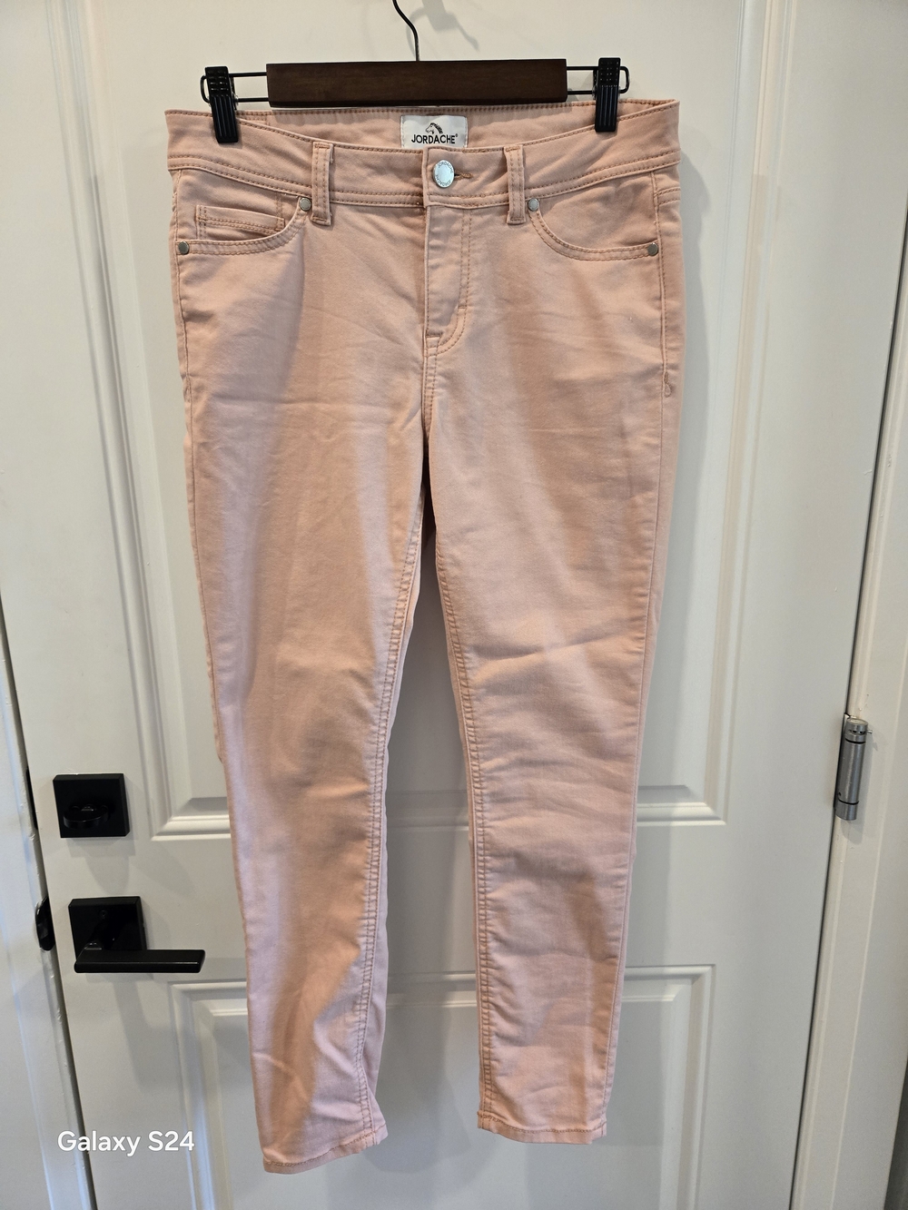 Jordache Women's Light Pink Skinny Jeans